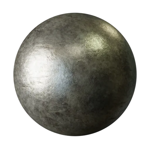 Aged Silver Metal