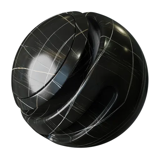 Black marble - sahara noir