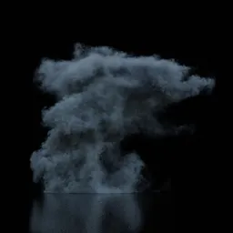 Ground Smoke Cloud Static