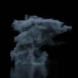 Ground Smoke Cloud Static