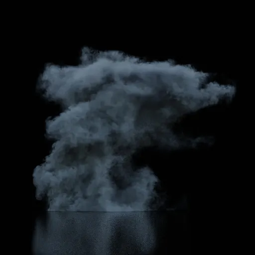 Ground Smoke Cloud Static