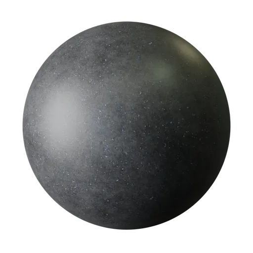 Seamless PBR concrete texture for Blender 3D, ideal for realistic industrial environments.