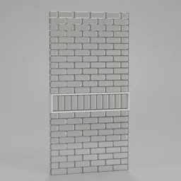 Brick Glass Partition