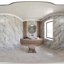 Luxury Blue Mosaic Bathroom