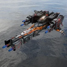Scifi Aircraft Retaliator