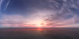 Pure Sky Pink Clouds Sunset