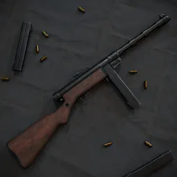 Suomi KP/-31 Submachine Gun