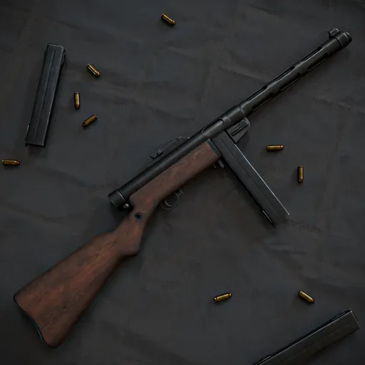 Suomi KP/-31 Submachine Gun