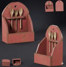 Rustic Wooden Keg with Stand