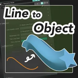 Line to Object