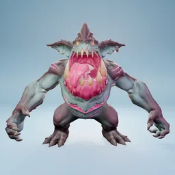 Little Monster - Rigged -LowPoly