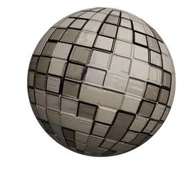Mosaic tiles texture
