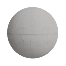 Smooth concrete wall