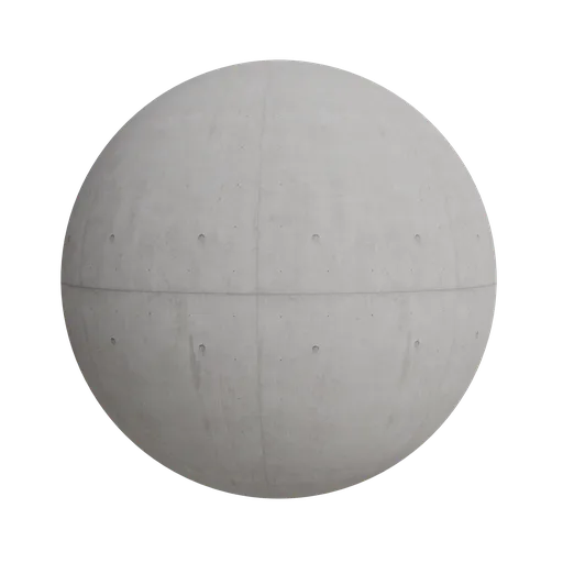 Smooth concrete wall