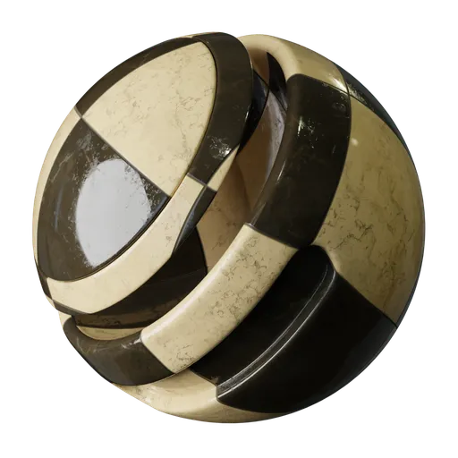 Checkerboard Marble Tiles