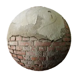 8k Photogrammetric brick wall