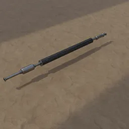 Sci-Fi Linear Segmented Pipe