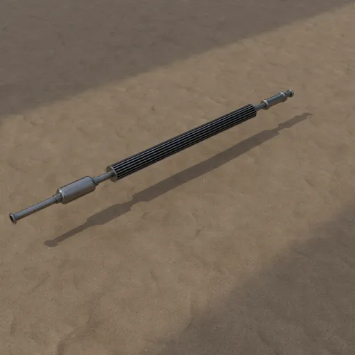 Sci-Fi Linear Segmented Pipe
