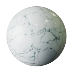 Ice White marble