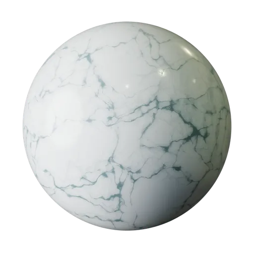 Ice White marble