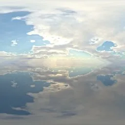 Bright cloudy sky