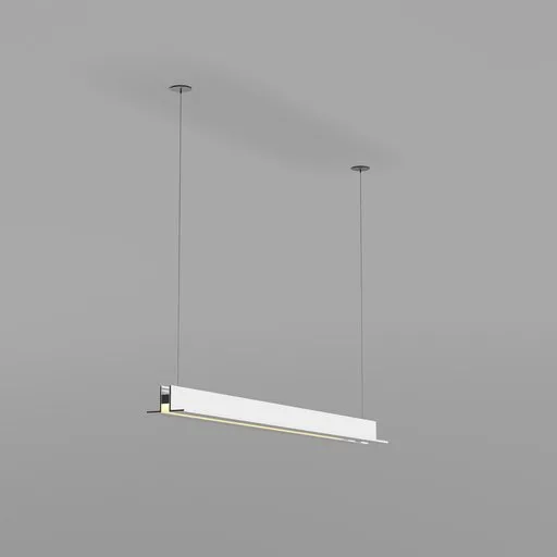 Led Chrome Pendant Lamp