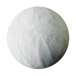 Crumpled sheet of paper