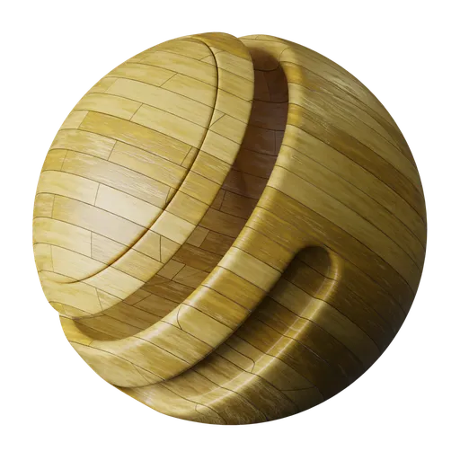 Procedural Light Wood Planks