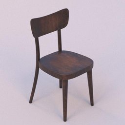 brown wooden chair