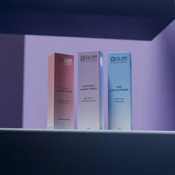 Packaging box product mockup