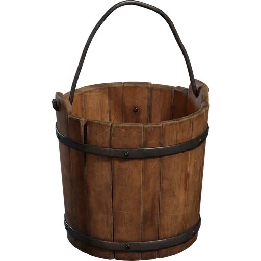 Wooden Bucket