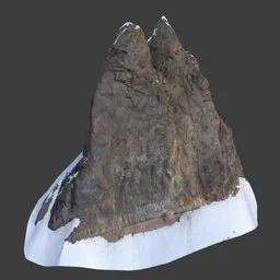 Mountain Rock Formation Photoscan