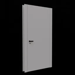 Modern door white