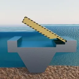 Venice MOSE System Barrier