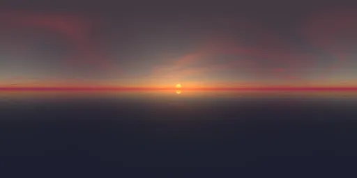 Pure sky Pink Sunset