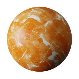 Orange Marble