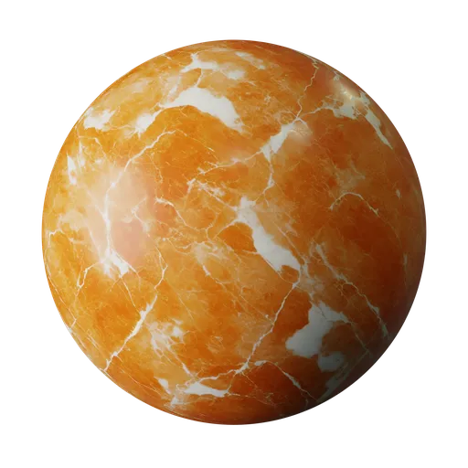 Orange Marble