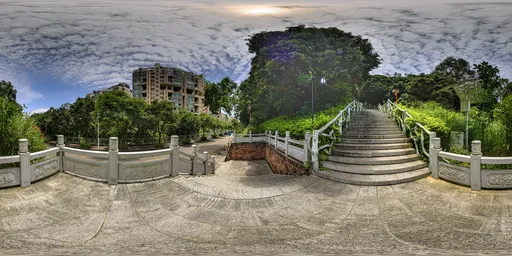 Daytime entrance