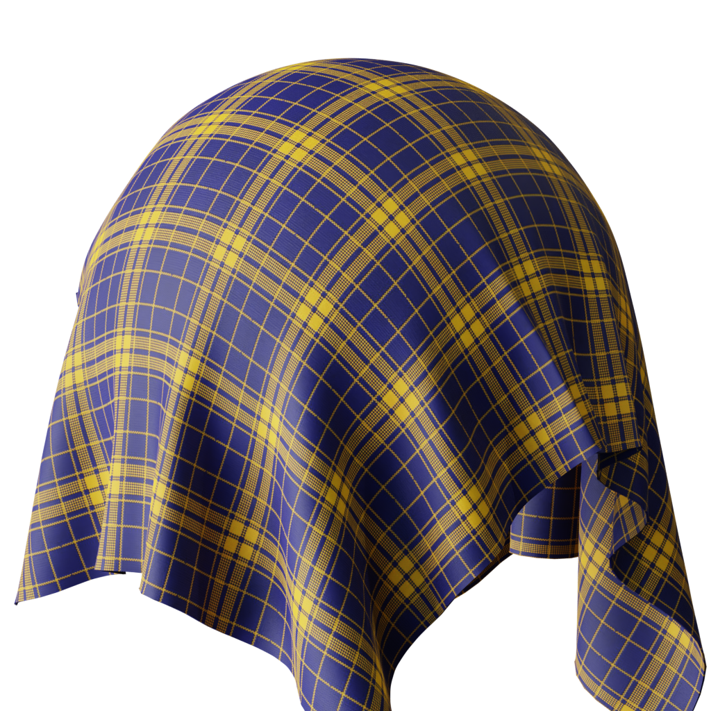 Dark scottish tartan Fabric FREE fabric materials BlenderKit