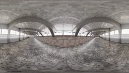 Modern Concrete Hall