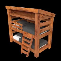 Rustic Bunk Bed