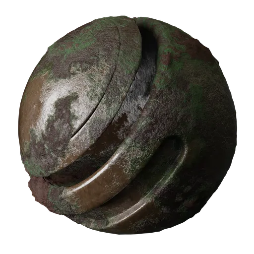 Procedural mud water ground grass