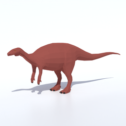 Low Poly Camptosaurus