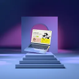 Laptop Mockup Animation - Scene One