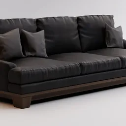 Leather sofa