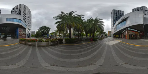 Cloudy and overcast building HDRIs