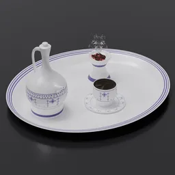 Coffee serving set