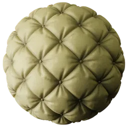 Quilted Fabric Yellow