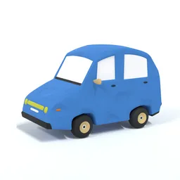 Cartoon Clay Car Toy