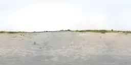 Sandy Plain with Distant Grass HDRI